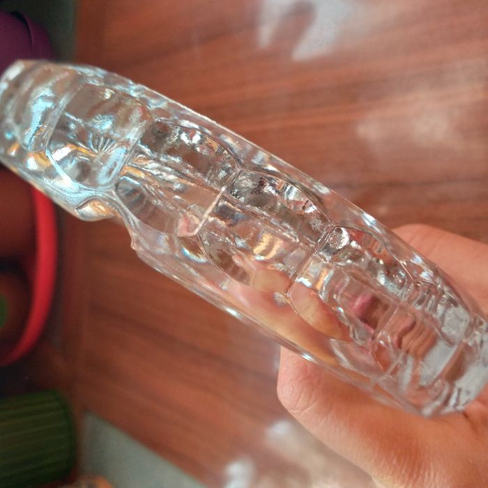 Хрустальная пепельница советская