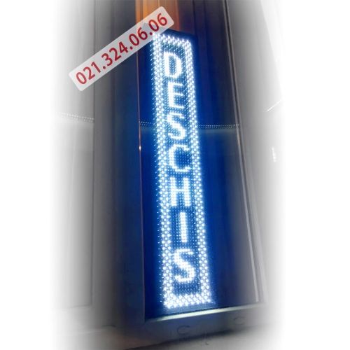 Reclama Led Alb INTERIOR WIFI Programabila – 100x20cm