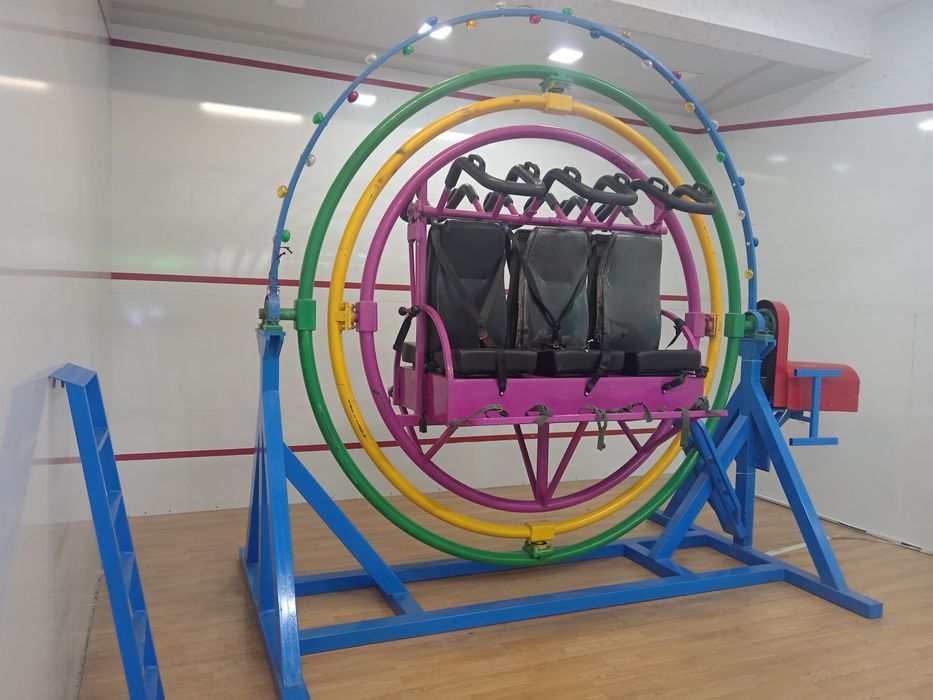 Человеческий гироскоп attraction karusel holati yangi sotiladi