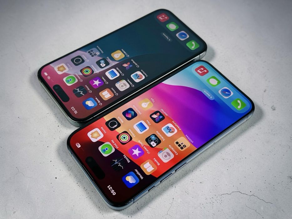 Apple iPhone 15 Pro 128GB Blue / Black Перфектен! Гаранция!