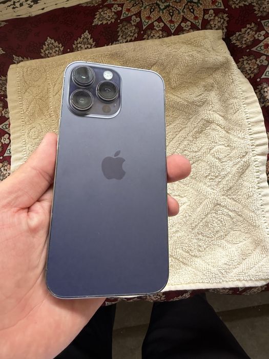 iphone 14 pro max LLA esim 256g yomkost 88 iwlawi zor oqip tel qlila