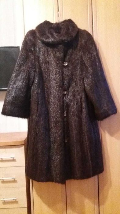 Шуба из стриженной нутрии