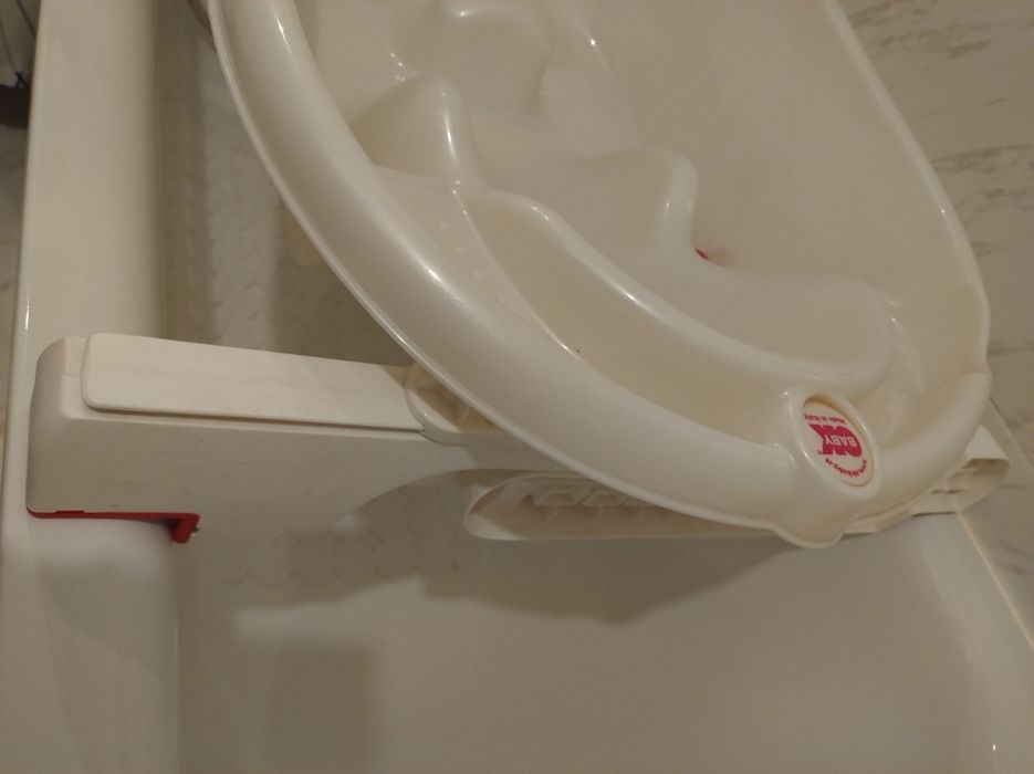 Ергономична вана Ok baby  + релси за вана