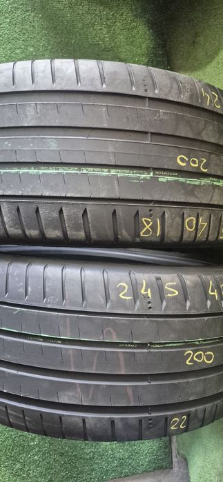 Anvelope 2x245 40 18 Michelin dot 22 mm4