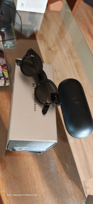 Като нови RayBan Stories Round Facebook RW4003 Meta – пълен комплект