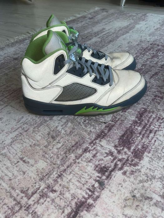 Jordan 5 Retro Green Bean