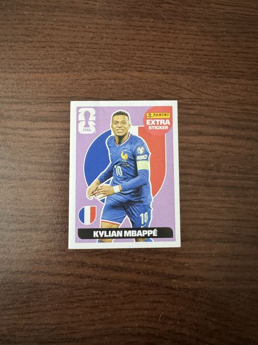 Fifa world cup extra sticker Kylian Mbappe