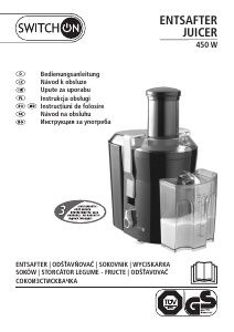 storcator de fructe swich on 450w