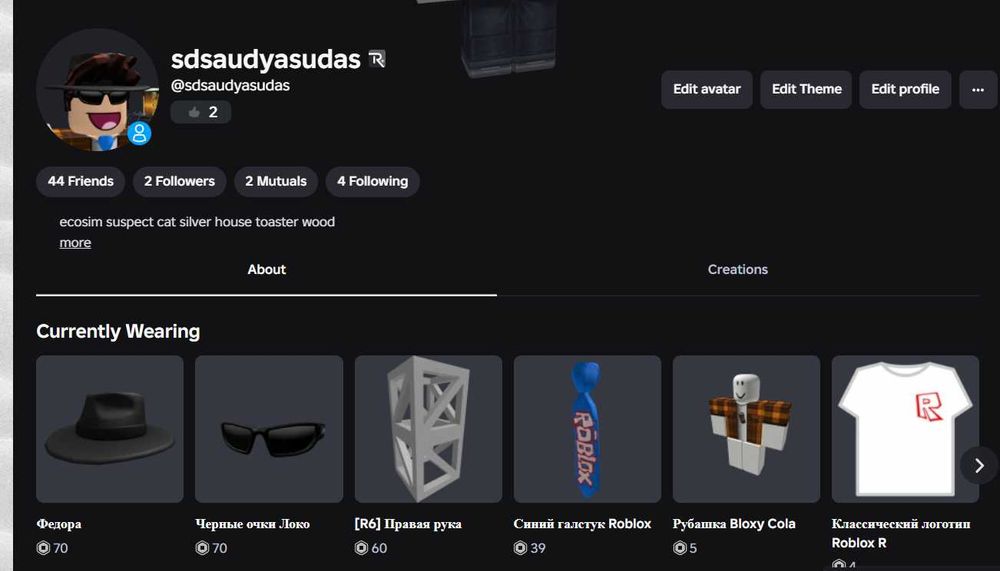 Продам роблокс аккаунт 13+ донатный мальчик