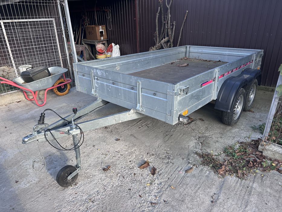 Vand remorca 2 axe 750 kg 3m x 1,6m util