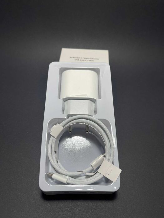 Set Incarcator Fast Charge 35W Pentru IPhone 15 Pro/Pro Max