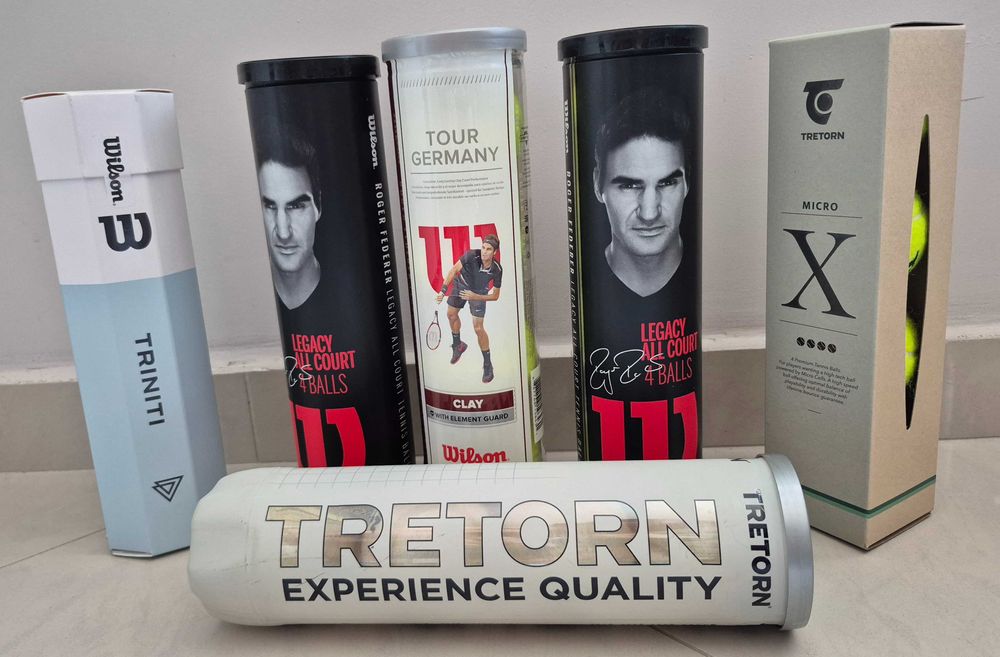 Топки за тенис Dunlop Wilson Head и кордажи