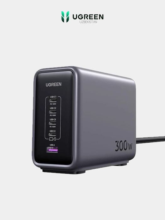 Зарядная станция Ugreen NEXODE 300w GAN док станция