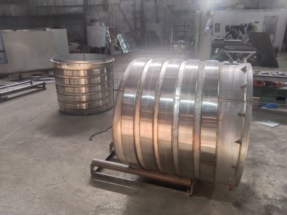 Сварка аргоном. Нержавейка ёмкость