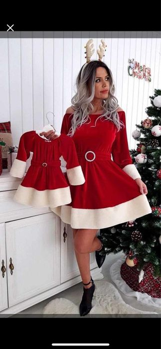 Rochie elegantă pentru Crăciun