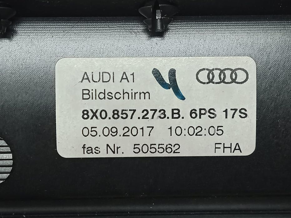 Display 8X0857273B Audi A1 8X  [din 2010 pana  2014]