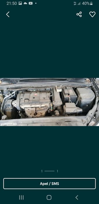 Motor citroen c4 1.6 benzina an 2007