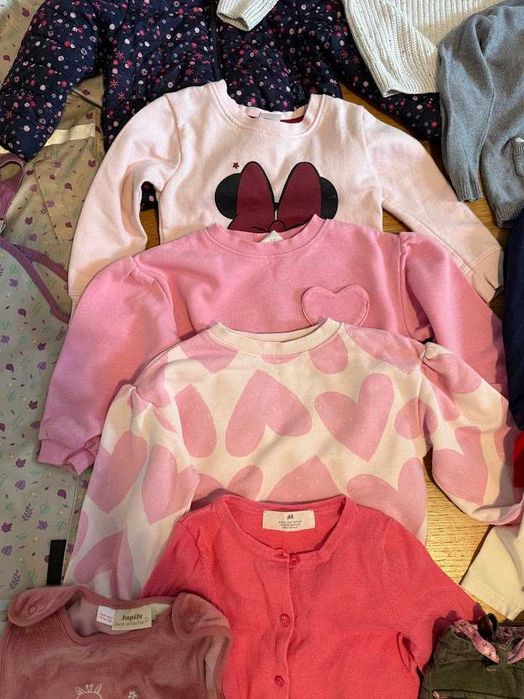 Лот дрехи за момиче есен/зима 86/92 - 30 части (3.30 лв. на дрешка)