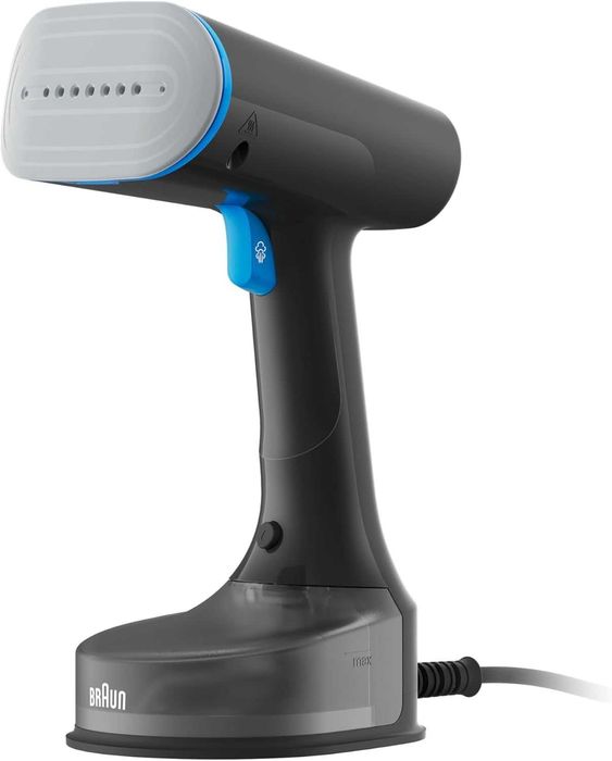 ПРОМО Нов 2г Гаранция Мощен Уред за Гладене с Пара Вертикална Ютия Braun GS5031BL 0X13810101, 1200W