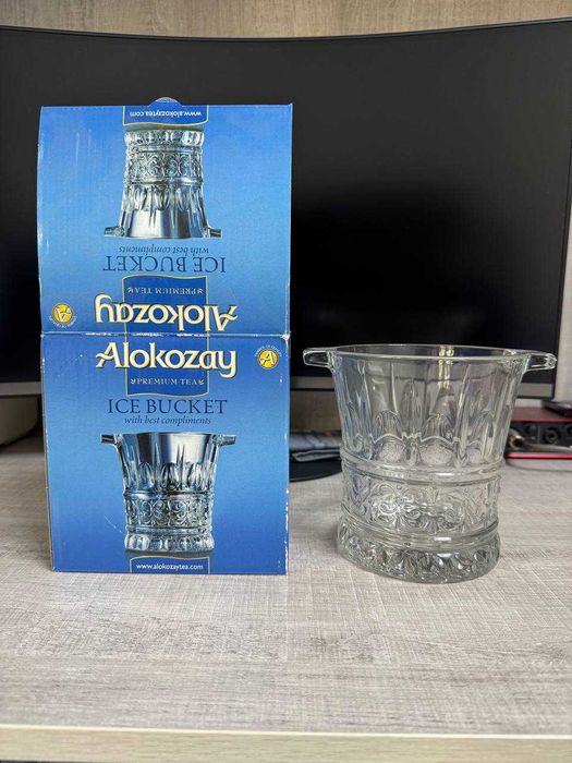 Ведерко для льда из хрусталя Alokozay