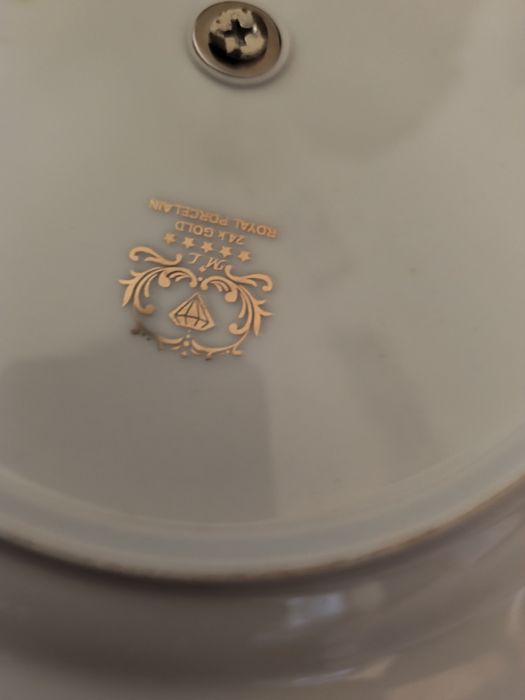 Тортница , позолота 24К