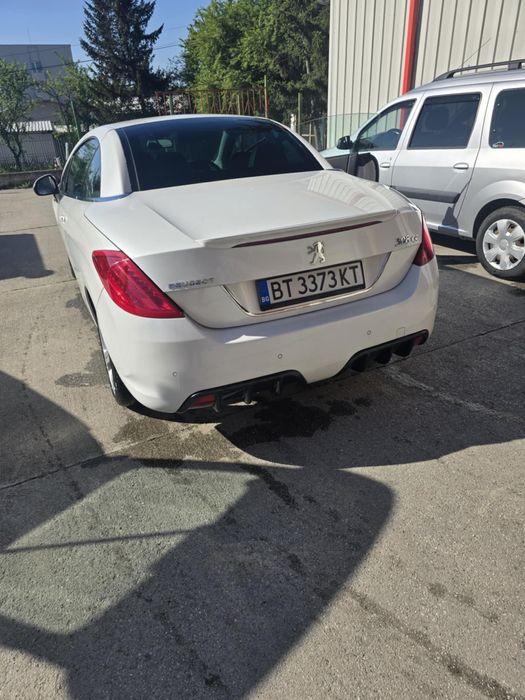 Продавам Peugot 308cc - кабрио, бял цвят, десен волан