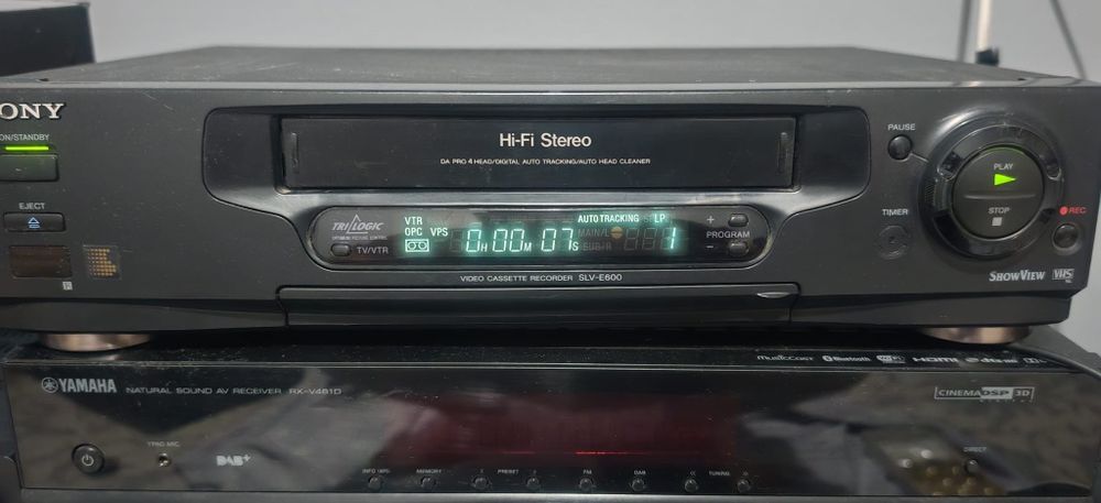 Video player Sony slv-e600 ,4 capete redare