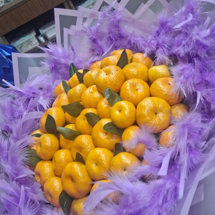 Mandarin Buketlar Kapalakli Buketlar