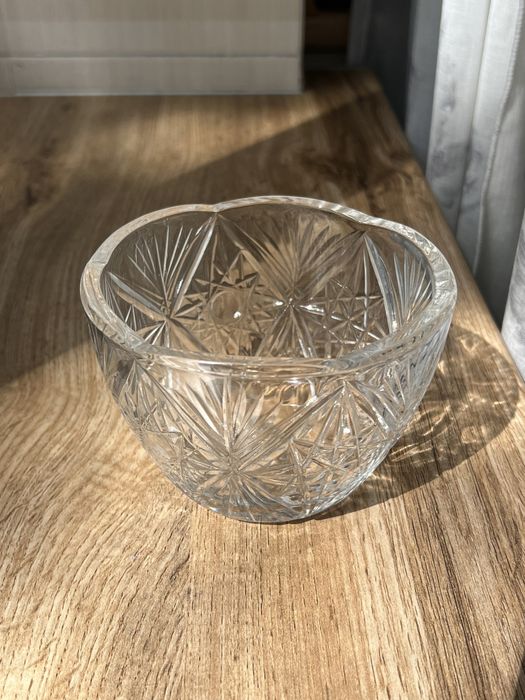 Вазочка для варенья хрусталь