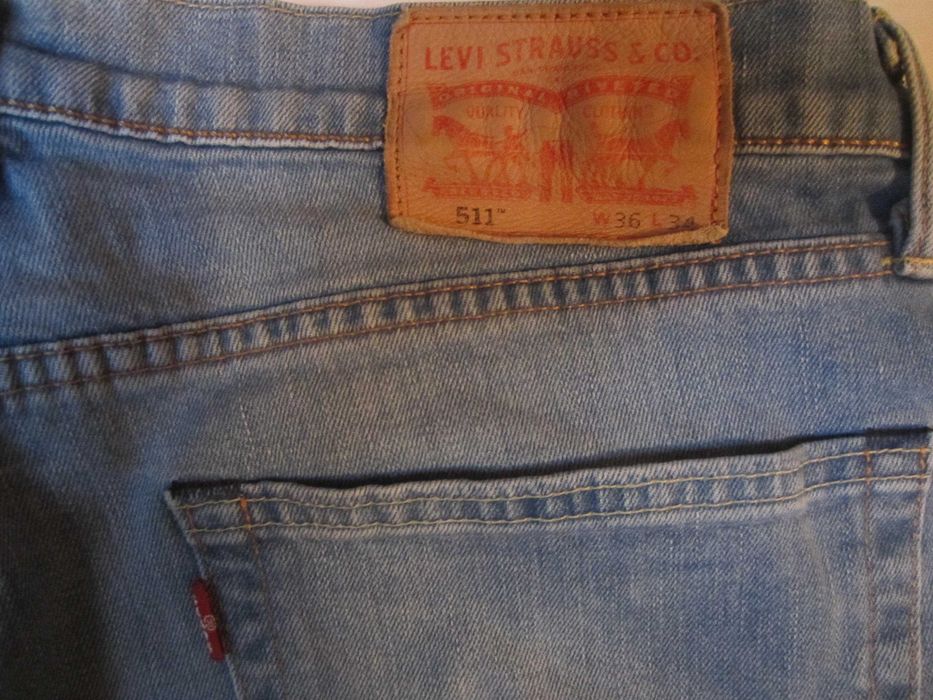 Blugi Levis 511,W36 L34,Talie=90cm,Lung=107cm,usor skinny stare f.buna