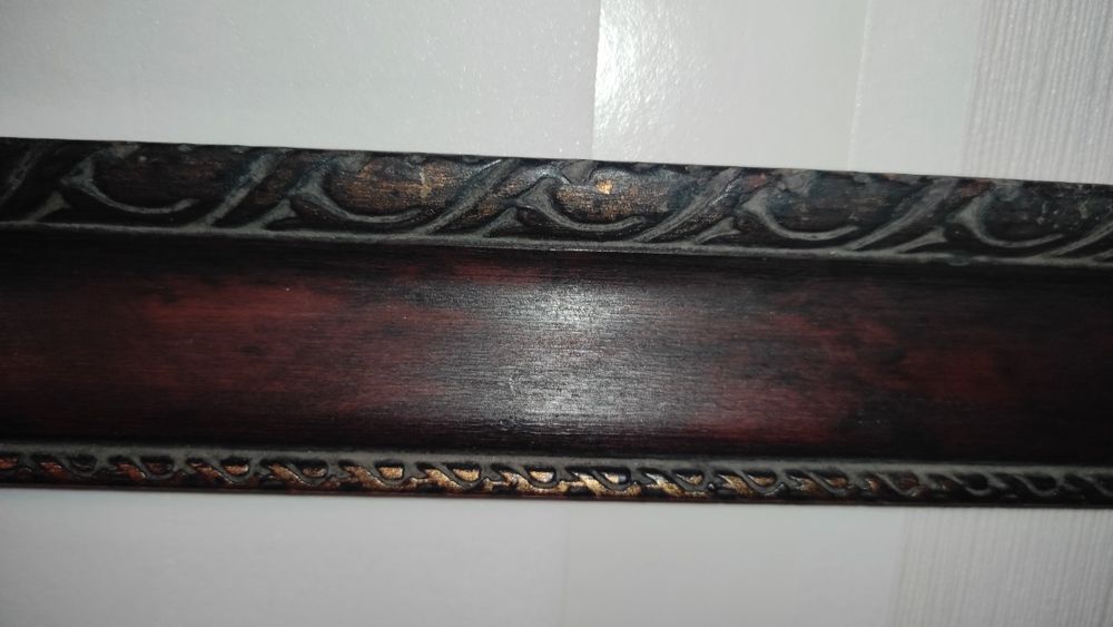 Rama lemn masiv nuc cca 1930, stil neoclasic /neobaroc