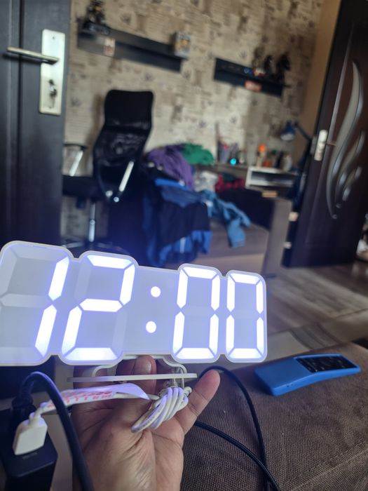 Ceas cu led Auriol de perete sau masa
