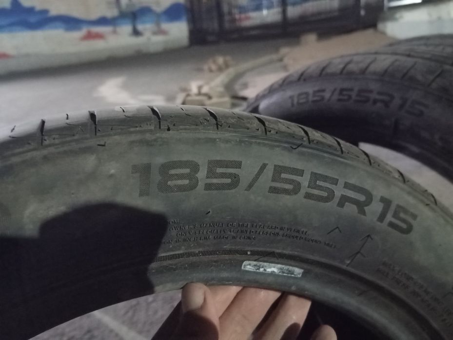Продам летние шины размер 185.55r15