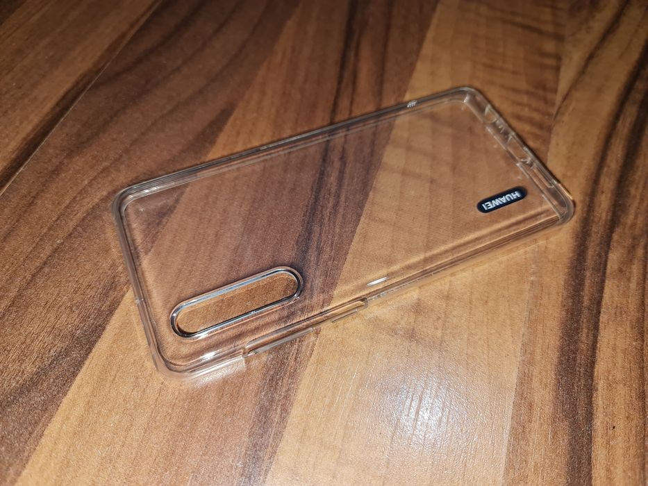 Husa silicon antisoc originala Huawei Clear Case P30