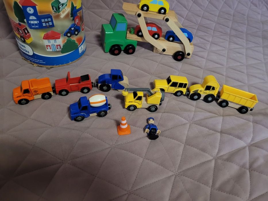 Комплект дървени играчки