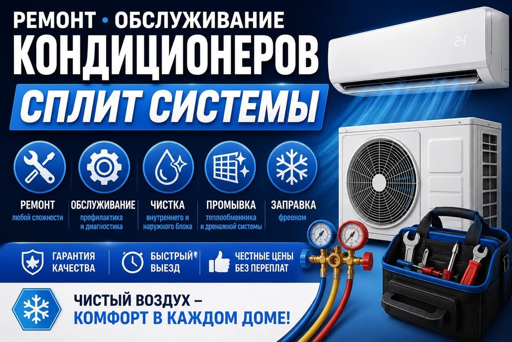 Кондиционер заправка срочно