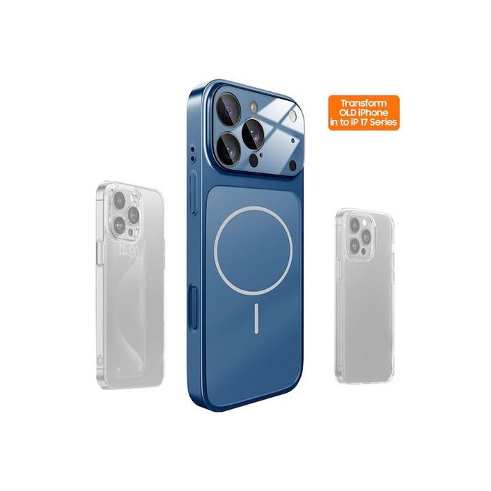 Husă MagLens AG Glass – Transformă iPhone 13–16 în Look 17 Pro/Max