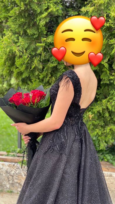 Черна Бална рокля
