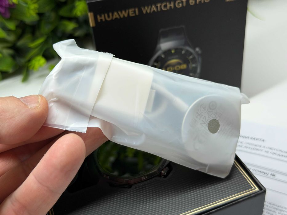 ! НоВо ! Huawei Watch GT6 Pro 46mm Black 24м Гаранция