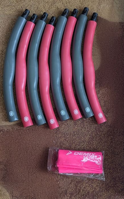 Массажные обручи+эластичная лента