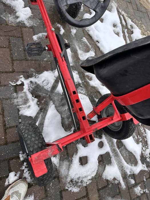 Vand kart adulti cu pedale cu reglaj scaun