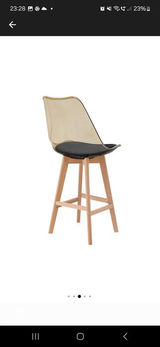 Scaune bar noi, nemontate, 4 bucati.