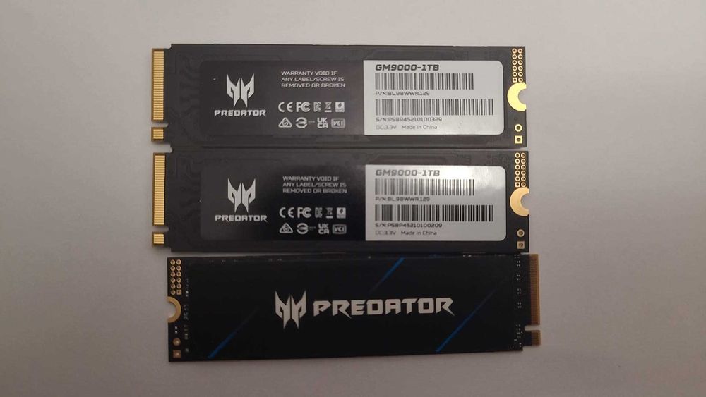 SSD acer Predator GM9000 1TB SSD
PCI Express 5.0  , NOU , fara ambalaj