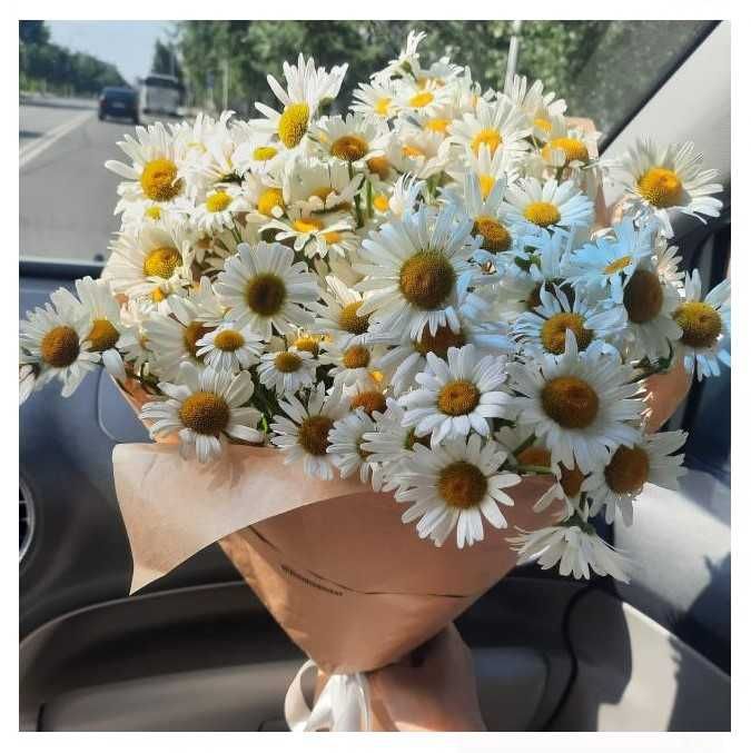 Букеты из ромашек Костанай