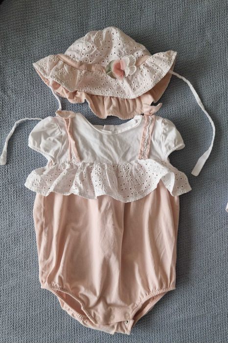 Официално боди и шапка - Mayoral - 12м/80см