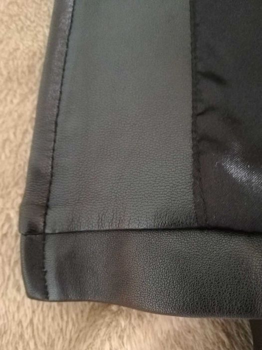 Дамско кожено яке естествена кожа с косъм