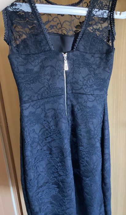 Черна рокля размер XS