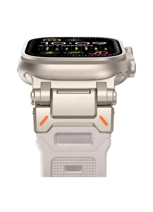 Curea Husa Double Titan + TPU Compatibila Ceas Apple Watch