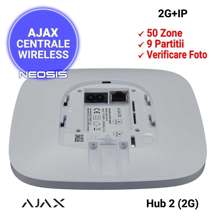 Centrala efracție wireless Ajax hub 2