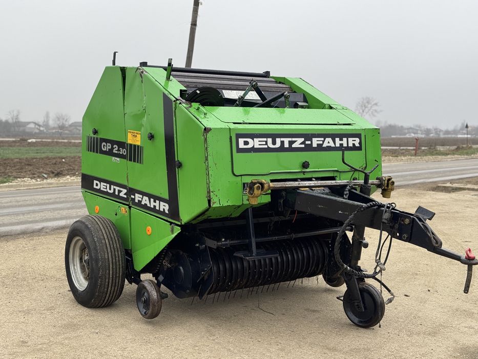 Presa/Balotiera Deutz-Fahr Gp2.30 cu Legare Automata cu 2 Ate Import